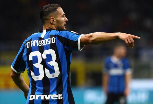 Danilo D'Ambrosio Photo by Marco Luzzani - Inter via Getty Images) Danilo D'Ambrosio Photo by Marco Luzzani - Inter via Getty Images)