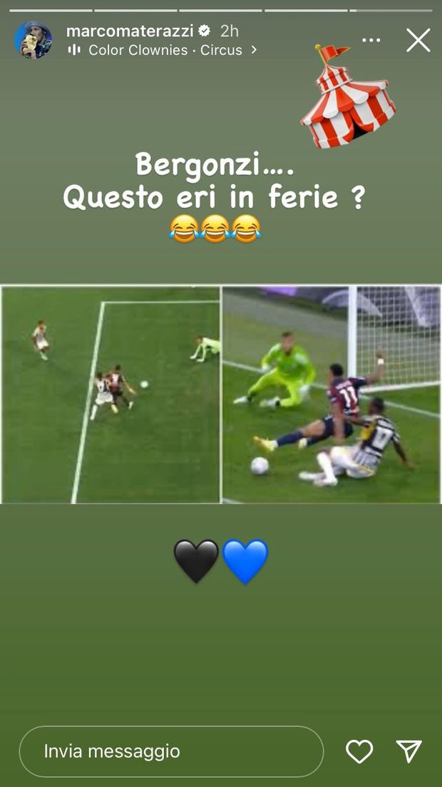 Bastoni-Duda, Bergonzi: “Errore più grave del VAR”. Materazzi: “Su Ndoye eri in ferie?”- immagine 3