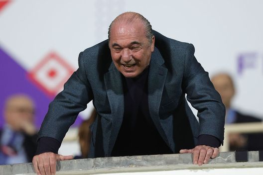 Rocco Commisso (Photo by Gabriele Maltinti/Getty Images) Firenze, due gol buoni e due annullati: finisce 1-1 il derby dei presidenti- immagine 2