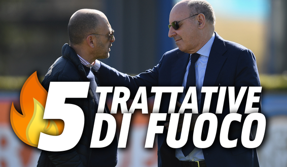 Calciomercato Inter, cinque trattative di fuoco Calciomercato Inter, cinque trattative di fuoco