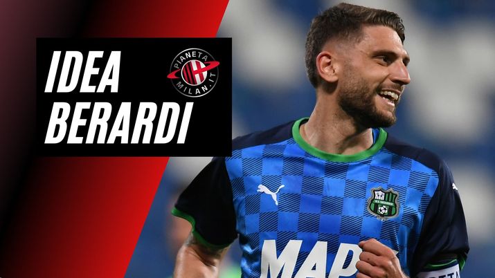 Domenico Berardi (attaccante Sassuolo), obiettivo di calciomercato del Milan | AC Milan News (Getty Images 