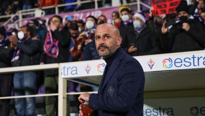 GERMOGLI PH: 2 MARZO 2022 FIRENZE STADIO ARTEMIO FRANCHI SERIE A FIORENTINA VS JUVENTUS NELLA FOTO MISTER ITALIANO I Viola uniti per ripartire: due gare al Franchi per il riscatto - immagine 1