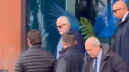 De Laurentiis e Chiavelli lasciano l’Hotel Britannique, ecco dove sono diretti