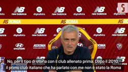 VIDEO Roma, clamoroso José Mourinho: “Mi voleva un altro club in Serie A…”