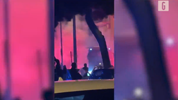 VIDEO Foggia, spranghe e fumogeni contro il pullman della squadra dopo la sconfitta