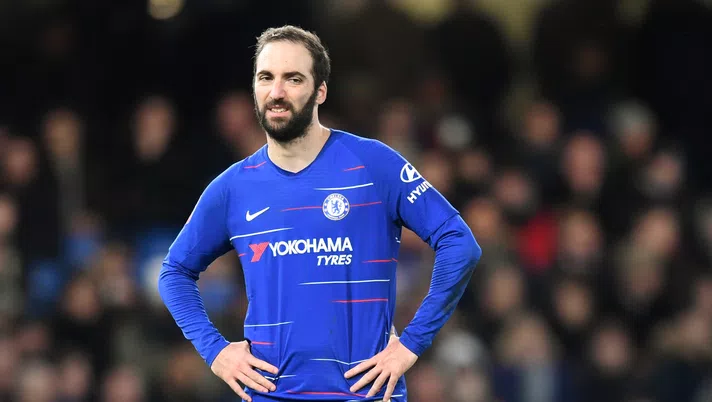Gonzalo Higuain, attaccante del Chelsea (credits: GETTY Images)