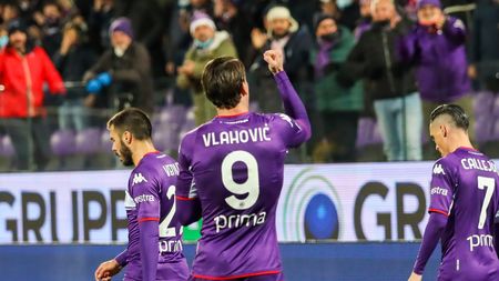 GERMOGLI PH: 30 NOVEMBRE 2021 FIRENZE STADIO ARTEMIO FRANCHI SERIE A FIORENTINA VS SAMPDORIA NELLA FOTO ESULTANZA GOL VLAHOVIC GERMOGLI PH: 30 NOVEMBRE 2021 FIRENZE STADIO ARTEMIO FRANCHI SERIE A FIORENTINA VS SAMPDORIA NELLA FOTO ESULTANZA GOL VLAHOVIC