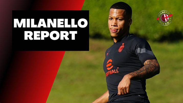 Aster Vranckx AC Milan allenamento Milanello