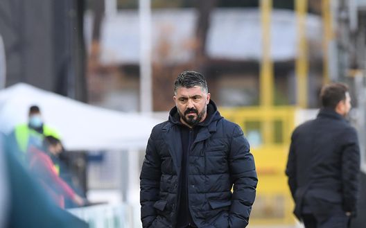 L'allenatore del Napoli Gennaro Gattuso L'allenatore del Napoli Gennaro Gattuso
