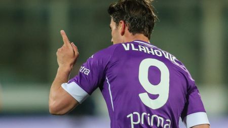 GERMOGLI PH: 11 APRILE 2021 FIRENZE STADIO ARTEMIO FRANCHI SERIE A FIORENTINA VS ATALANTA NELLA FOTO ESULTANZA VLAHOVIC