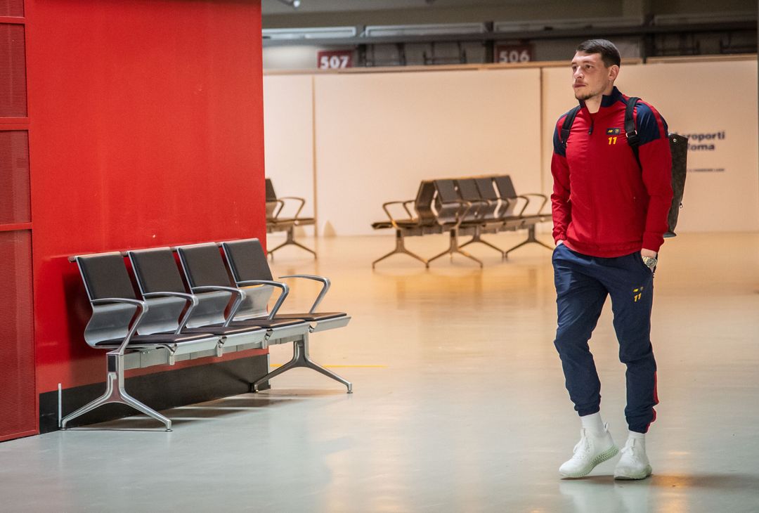 La Roma in viaggio verso Bergamo. Domani il match con l’Atalanta – FOTO GALLERY - immagine 27