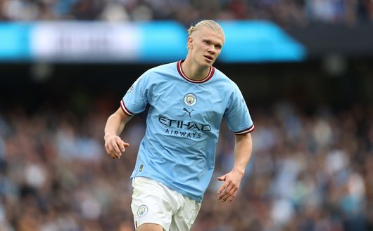 Haaland Manchester City (getty images) Haaland Manchester City