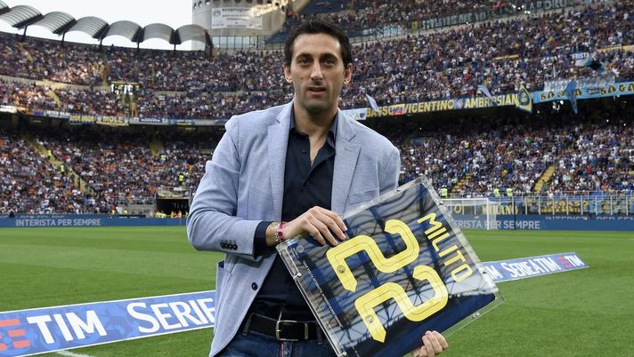 Diego Alberto Milito, ex attaccante dell'Inter | News (Getty Images) 