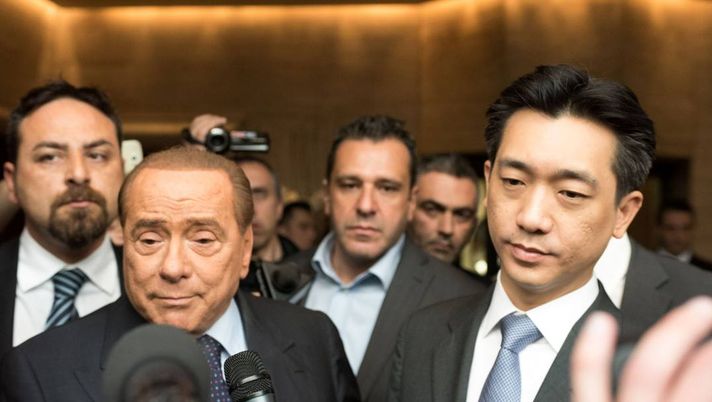 Silvio Berlusconi e Mr Bee Taechaubol Milan