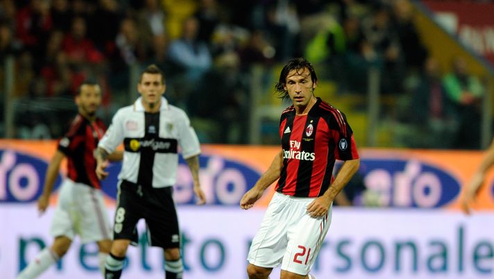 2 ottobre 2010, Andrea Pirlo è il match-winner di Parma-Milan (credits: GETTY Images) 