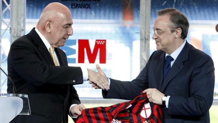 Adriano Galliani e Florentino Perez