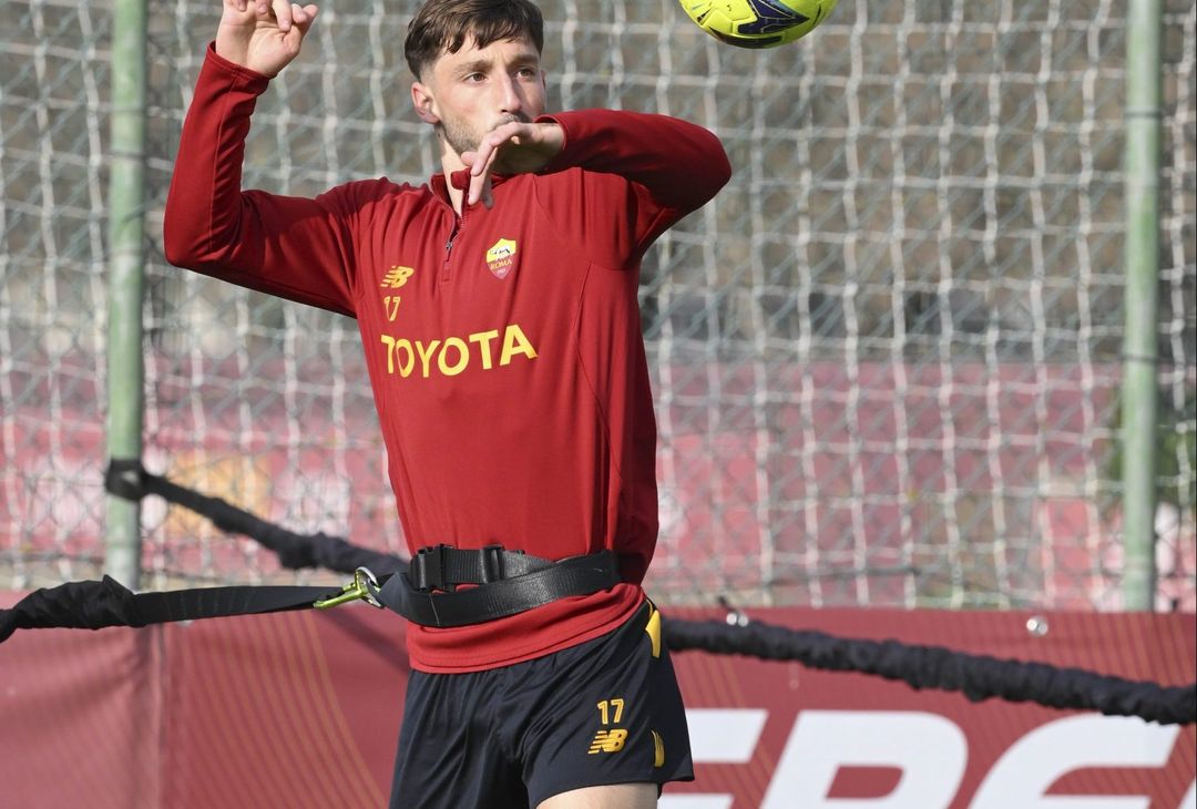 Roma, allenamento a Trigoria dopo la vittoria contro il Bologna – FOTO GALLERY - immagine 8