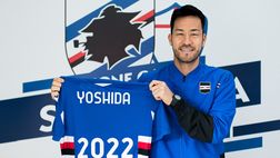Sampdoria, sorriso Yoshida: rinnovo fino al 2022