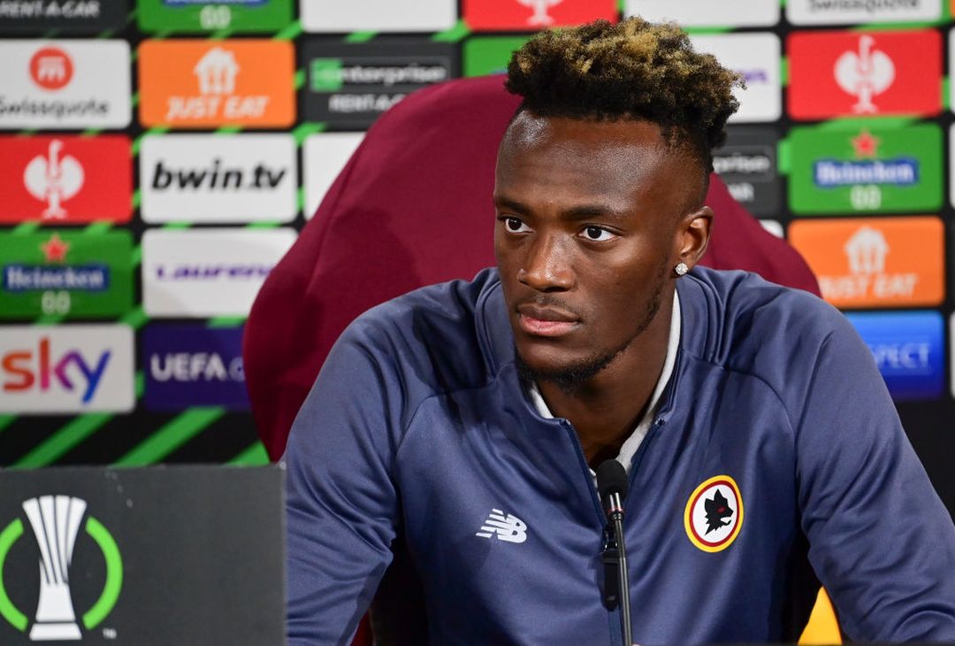 La conferenza stampa di Mourinho e Abraham –  FOTO GALLERY - immagine 14