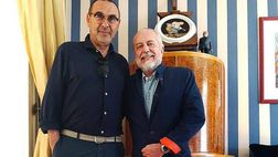 Non si è parlato solo di mercato. Durante il lungo colloquio tra ADL e Sarri, negli st