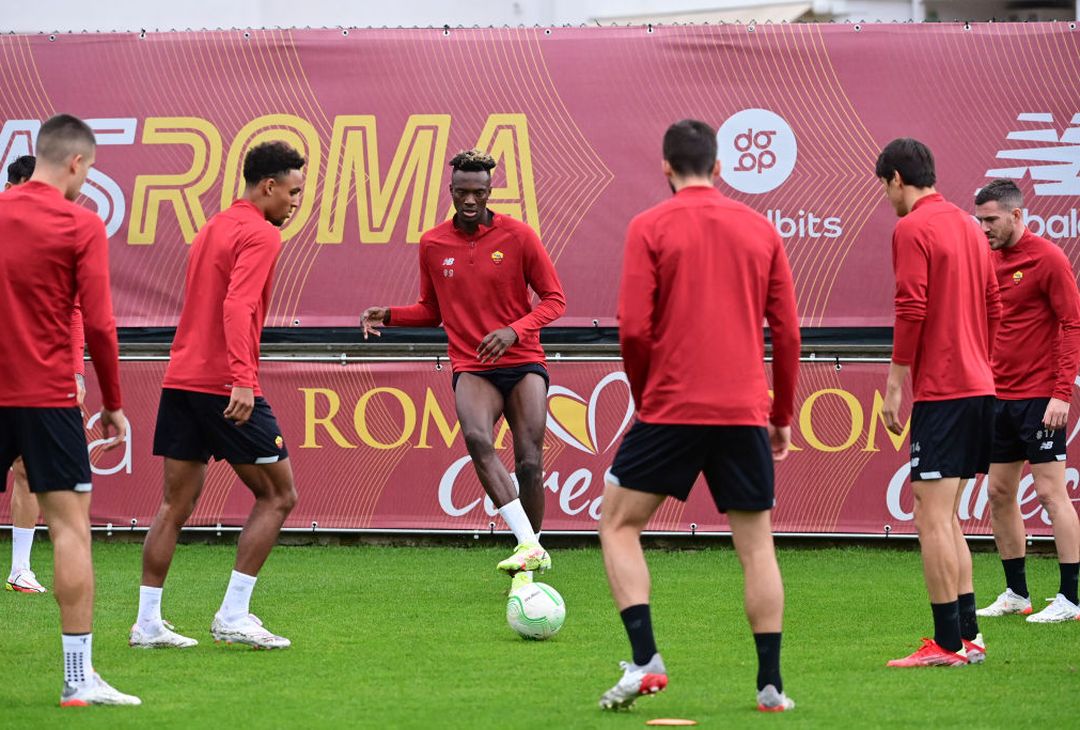 Trigoria, la rifinitura della Roma in vista del Bodo/Glimt – FOTO GALLERY - immagine 11