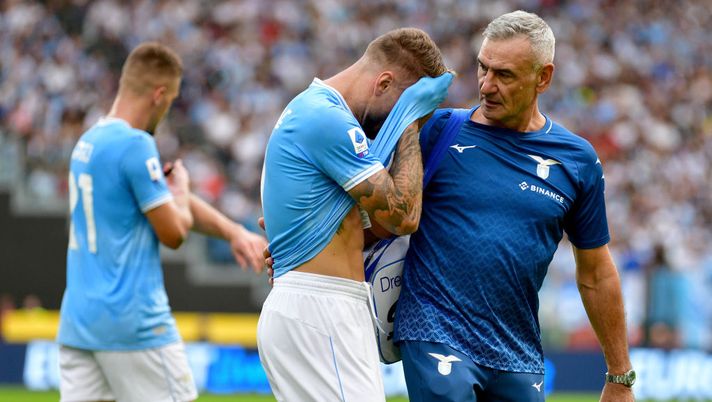 Getty Images Immobile, derby con la Roma in forse. Tare: “Ciro sarà fuori 2-3 settimane” - immagine 1