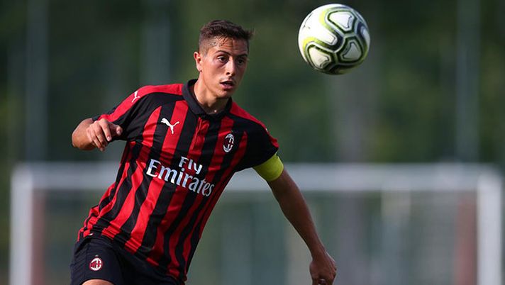 Alessandro Negri, difensore del Milan Primavera (credits: acmilan.com) 