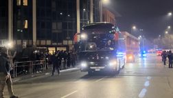 VIDEO – Milan-Roma, pullman rossonero arrivato a ‘San Siro’ | PM News