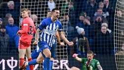 De Zerbi si salva solo al 95’ contro l’Everton