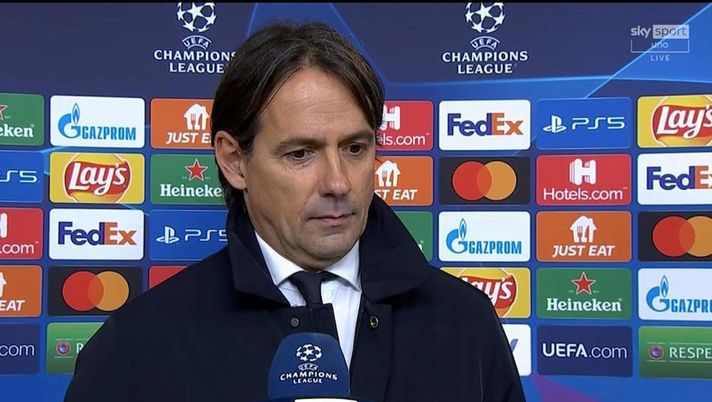 Foto: Sky Inzaghi: “C’è rammarico per quanto creato. Barella ha chiesto scusa. Ottavi? Una vale l’altra” - immagine 1