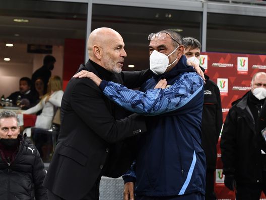 Sarri e Pioli Sarri e Pioli