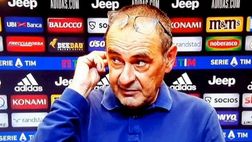 Juve, Sarri: “La pressione sulle rivali? Pensiamo a noi e andiamo avanti. La difesa…”