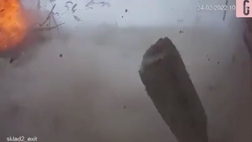 VIDEO, immagini shock dall’Ucraina: missile colpisce un deposito al porto di Odessa