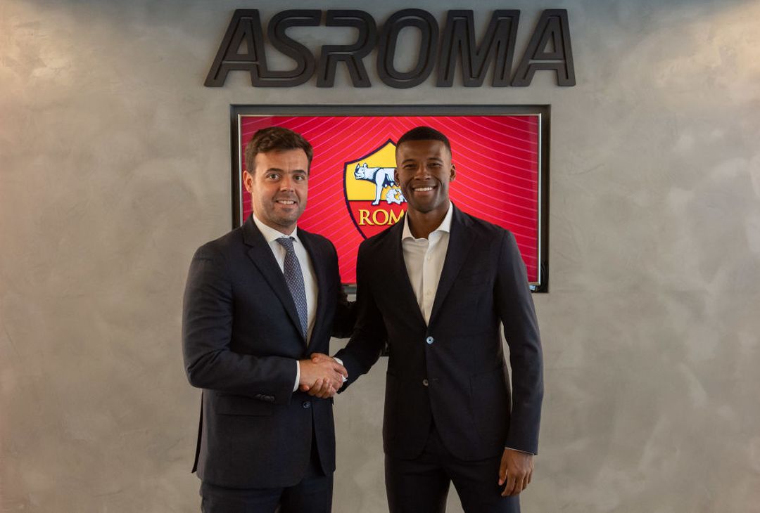 Wijnaldum è un nuovo giocatore della Roma – FOTO GALLERY - immagine 6