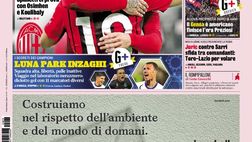 Prima Pagina, La Gazzetta dello Sport: “L’abbraccio del Diavolo”