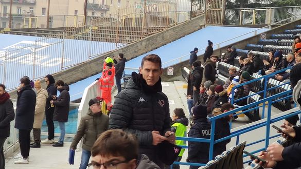 FOTO Brescia-Palermo: anche Elia al “Rigamonti”, in tribuna Stulac e Gardini- immagine 3