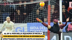 VIDEO Salernitana-Milan 2-2: Bonazzoli che gol, errore di Tomori. Il film del match