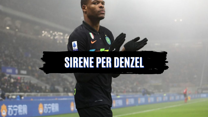 Denzel Dumfries a San Siro