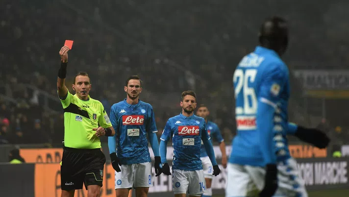 Paolo Silvio Mazzoleni e Kalidou Koulibaly (Photo by Pier Marco Tacca - Inter/FC Internazionale via Getty Images)