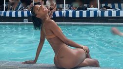 Jazzma Kendrick a bordo piscina è uno spettacolo: lato B da capogiro