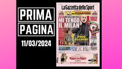 Prima pagina Gazzetta dello Sport: “Pioli: ‘Mi tengo il Milan'”