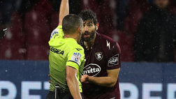 La moviola di Salernitana-Torino 0-1: Fazio, rigore e rosso ineccepibili