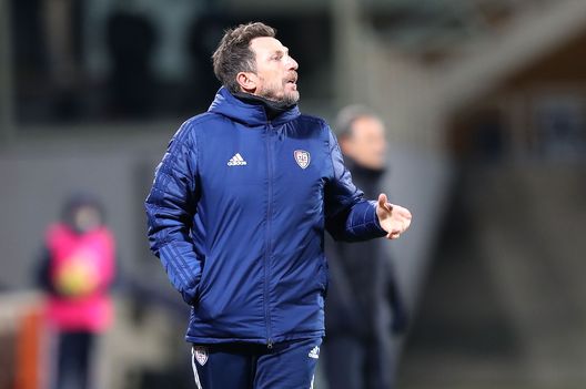 Eusebio Di Francesco, allenatore del Cagliari Eusebio Di Francesco, allenatore del Cagliari