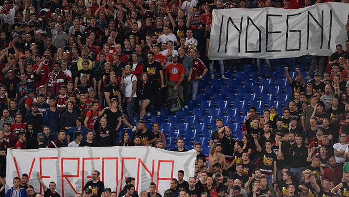 Tifosi del Milan (credits: GETTY images) 