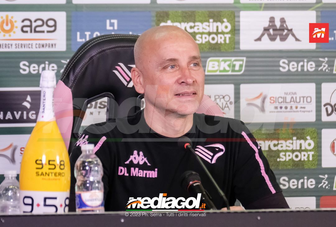 FOTO PALERMO, verso il Cittadella: la conferenza stampa di Corini (GALLERY) - immagine 2