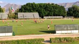 ALLENAMENTO PALERMO, partitella dei rosanero di Corini: gioca anche Santana