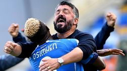 Napoli, Osimhen nel caos: positivo al Covid e multa da 250.000 euro, Gattuso è infuriato