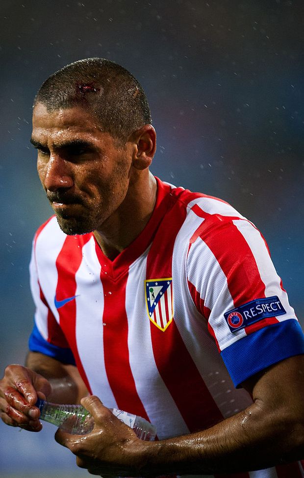 El Cata Diaz nel 2012 all'Atletico Madrid (Photo by Jasper Juinen/Getty Images) 