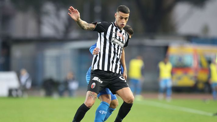 EMPOLI, ITALY - DECEMBER 07: Gianluca Scamacca of Ascoli Calcio in action during the Serie B match between Empoli FC and Ascoli Calcio at Stadio Carlo Castellani on December 7, 2019 in Empoli, Italy. (Photo by Gabriele Maltinti/Getty Images) EMPOLI, ITALY - DECEMBER 07: Gianluca Scamacca of Ascoli Calcio in action during the Serie B match between Empoli FC and Ascoli Calcio at Stadio Carlo Castellani on December 7, 2019 in Empoli, Italy. (Photo by Gabriele Maltinti/Getty Images)