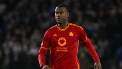 Lecce-Roma, Ndicka ammonito: era diffidato, non ci sarà con la Lazio